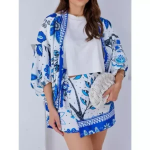 Conjunto Kimono Short Saia NICOLE